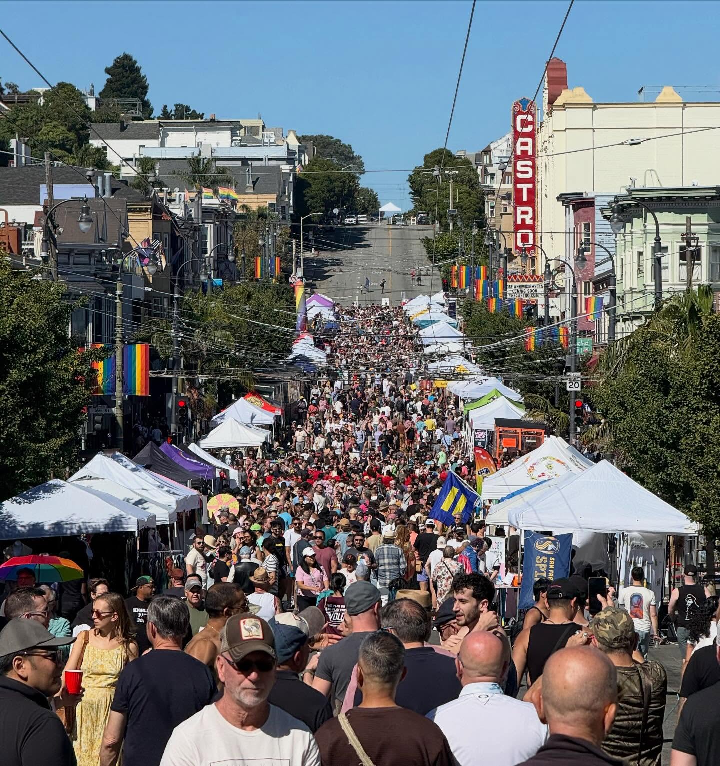 Instagram post: Castro Street Fair 2025 #castrostreetfair